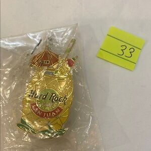 Hard Rock Cafe San Juan 7th Anniversary Pin